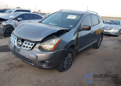 2015 Nissan Rogue Select S from USA, damaged, VIN JN8AS5MT8FW672186
